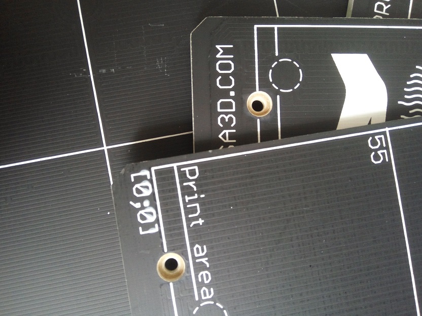 3.0mm fr4 3d printer sink hole